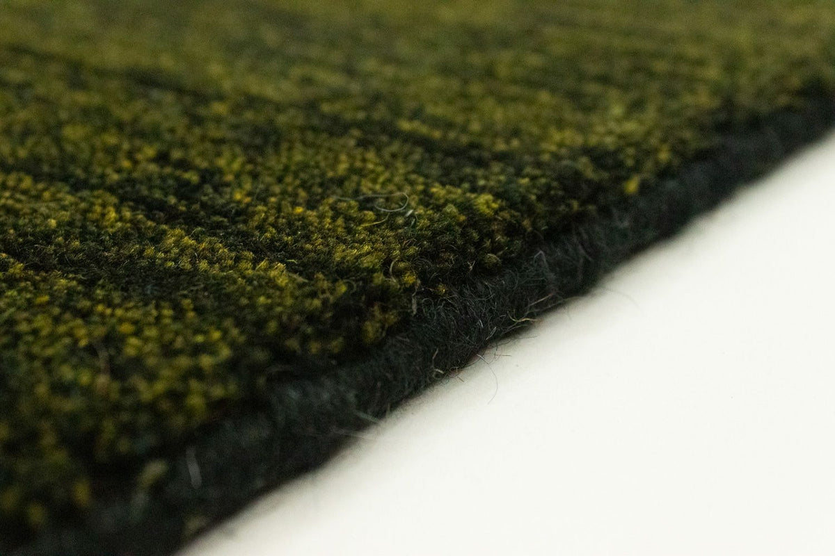 Gabbeh Rug - Softy - 300 x 250 cm - dark green