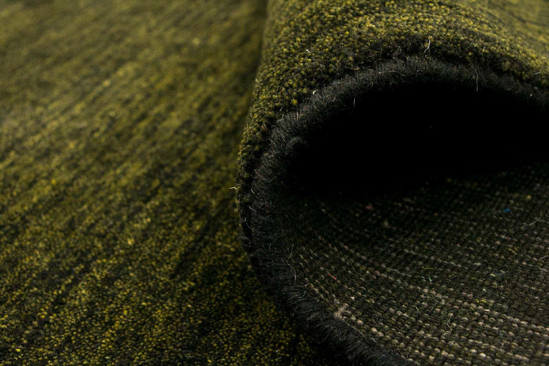 Gabbeh Rug - Softy - 300 x 250 cm - dark green