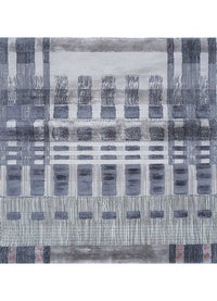 Viscose Rug square  - 90 x 90 cm - multicolored