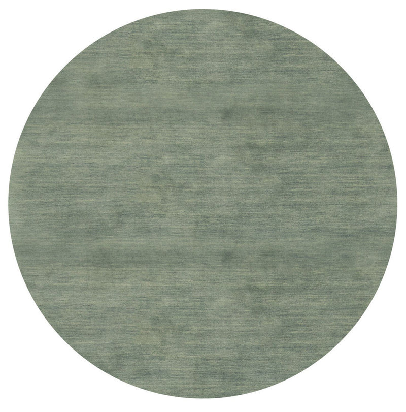 Gabbeh Rug - Indus round  - 200 x 200 cm - silver
