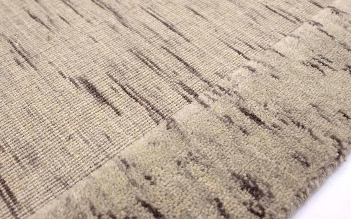 Wool Rug - 90 x 60 cm - silver