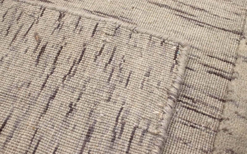 Wool Rug - 90 x 60 cm - silver