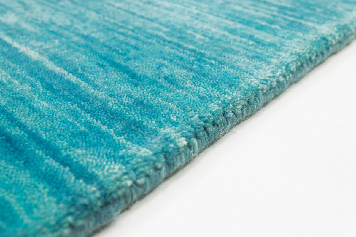 Gabbeh Rug - Loribaft Softy - 400 x 300 cm - turquoise
