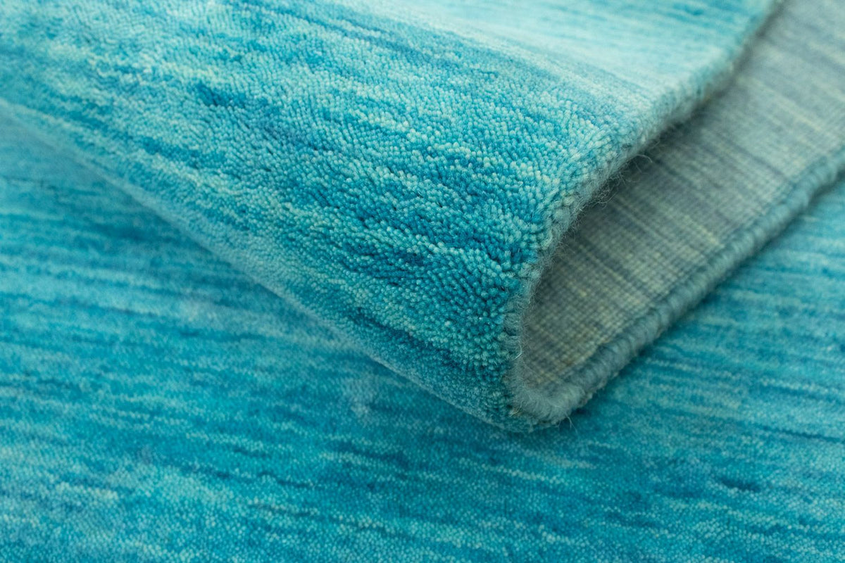 Gabbeh Rug - Loribaft Softy - 400 x 300 cm - turquoise