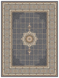 Oriental Woven Rug - Eastern Elegance - rectangle