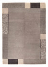 Nepal Rug 160x230cm - Wool Rug - Rectangle / Grey / 160 x 230 cm Rectangle