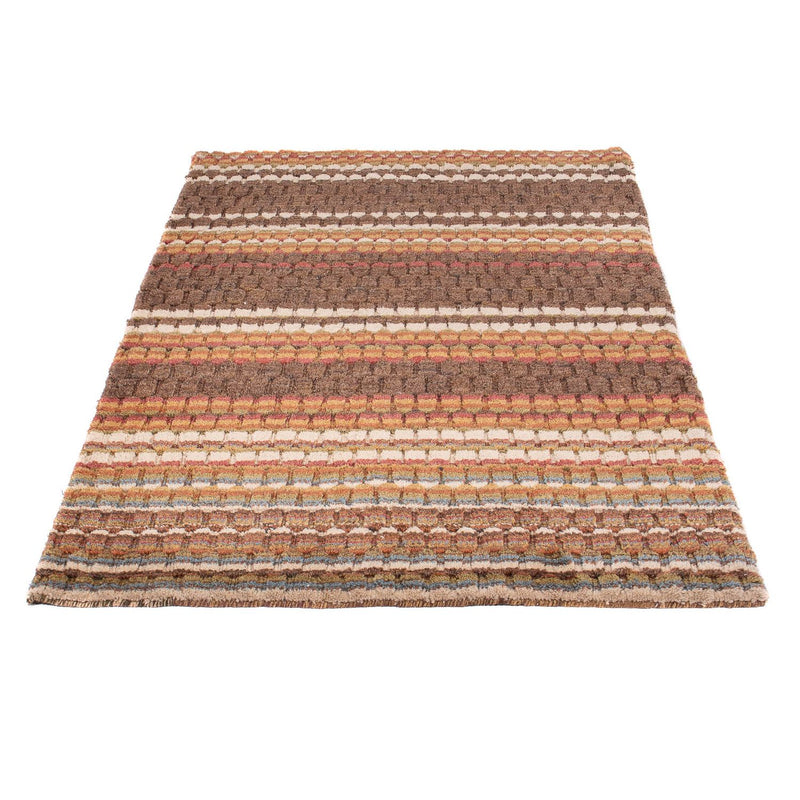 Gabbeh Rug - Loribaft Softy - 150 x 100 cm - dark brown