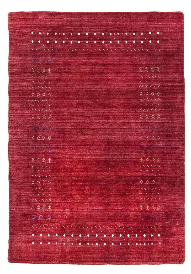 Wool Rug - 240 x 170 cm - red