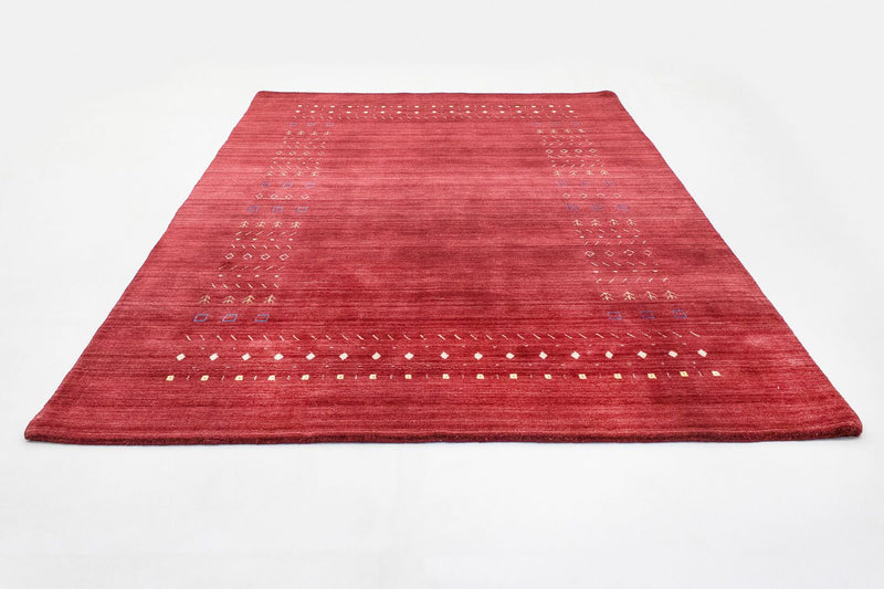 Wool Rug - 240 x 170 cm - red