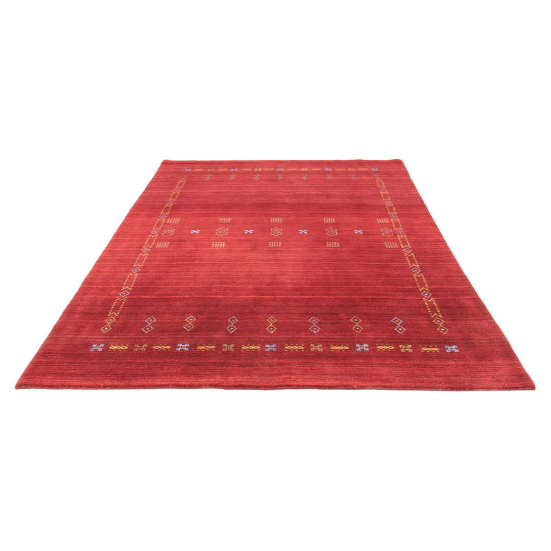 Gabbeh Rug - Loribaft Softy - 240 x 170 cm - dark red