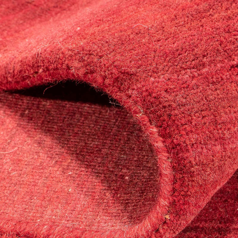 Gabbeh Rug - Loribaft Softy - 240 x 170 cm - dark red