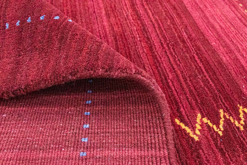 Gabbeh Rug - Softy - 240 x 170 cm - red