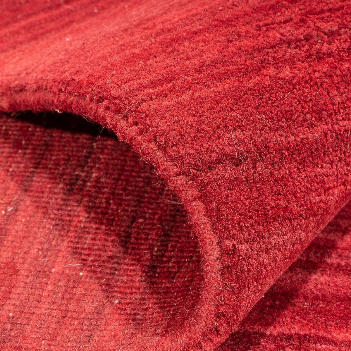 Gabbeh Rug - Loribaft Softy - 240 x 170 cm - dark red