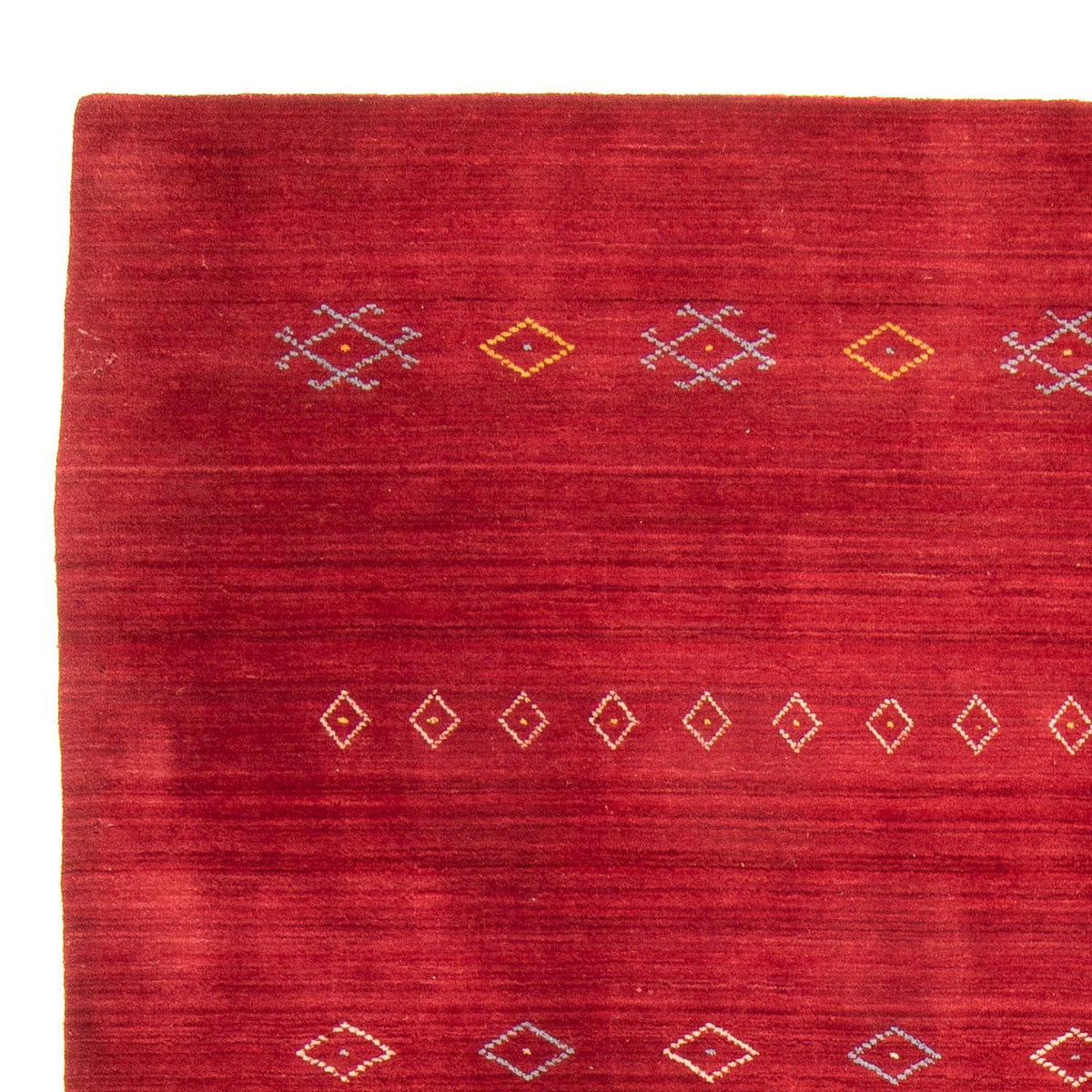 Gabbeh Rug - Loribaft Softy - 240 x 170 cm - dark red
