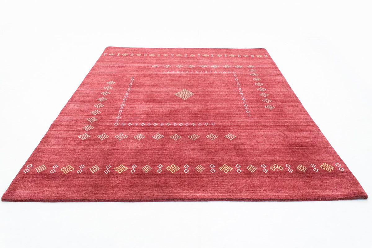 Wool Rug - 240 x 170 cm - red