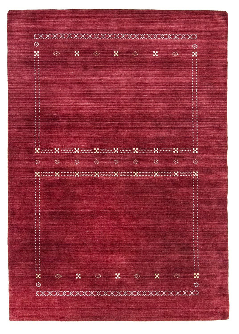 Wool Rug - 240 x 170 cm - red