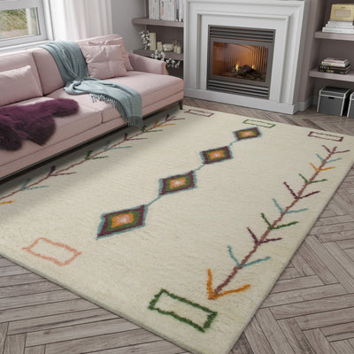 Wool Rug - Bedouin Bliss - rectangle