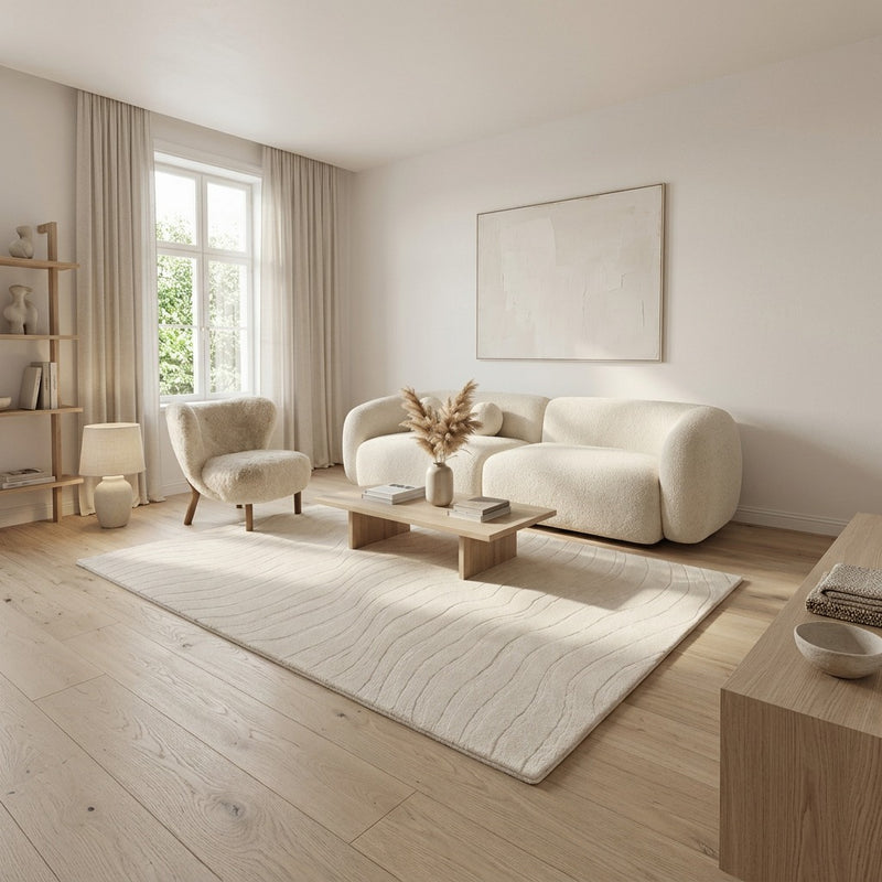 Wool Rug ElegantMinimalism - Wool Rug