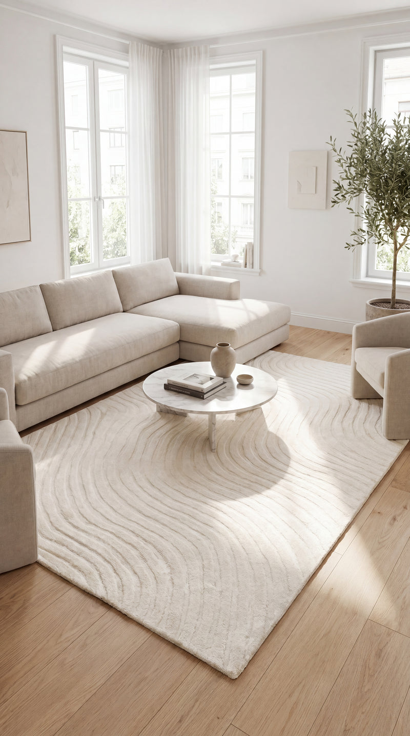 Wool Rug Nordic Minimalism - Wool Rug