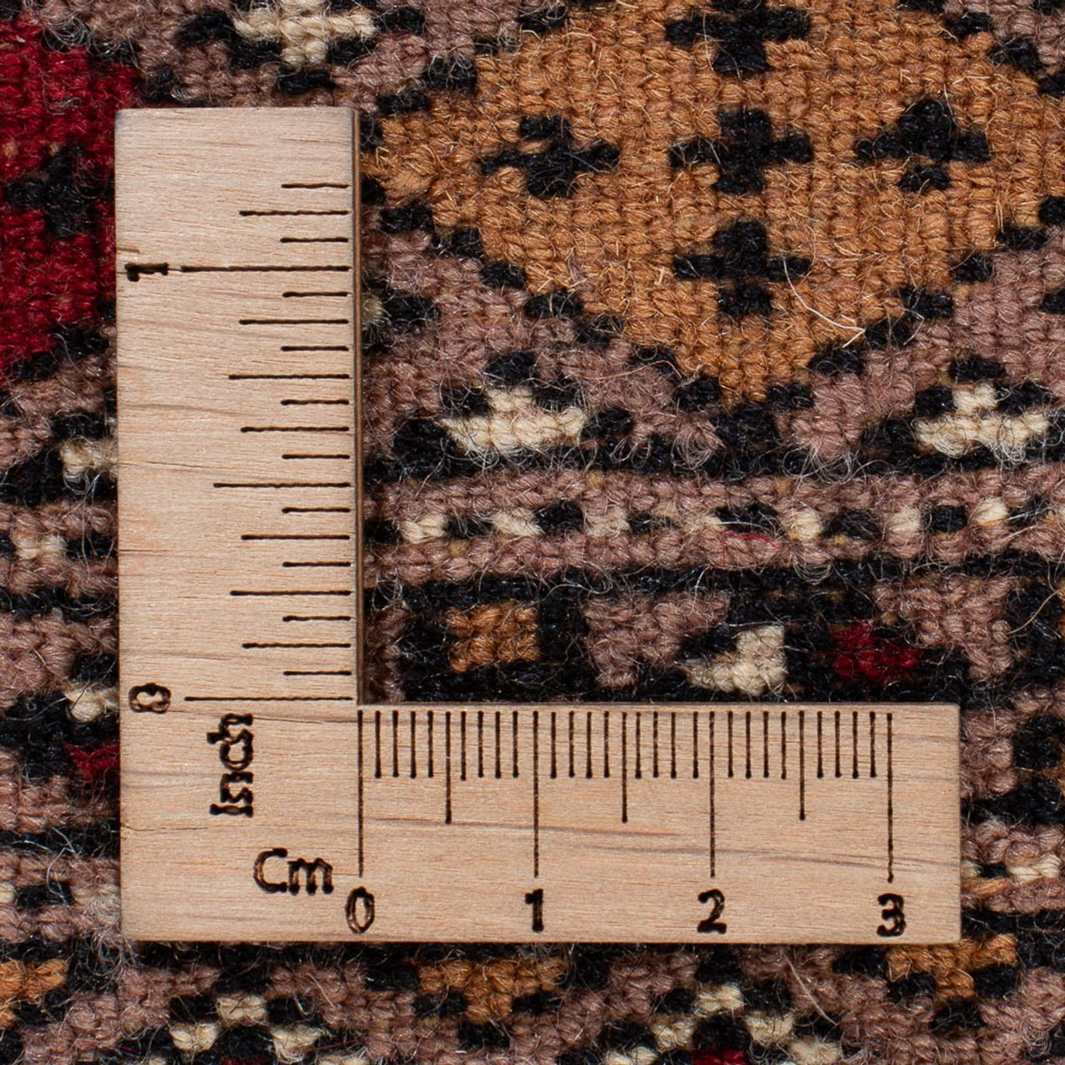 Pakistani Rug - 165 x 124 cm - dark beige