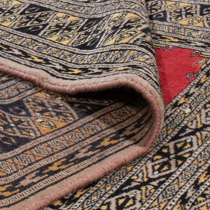 Pakistani Rug - 124 x 82 cm - red