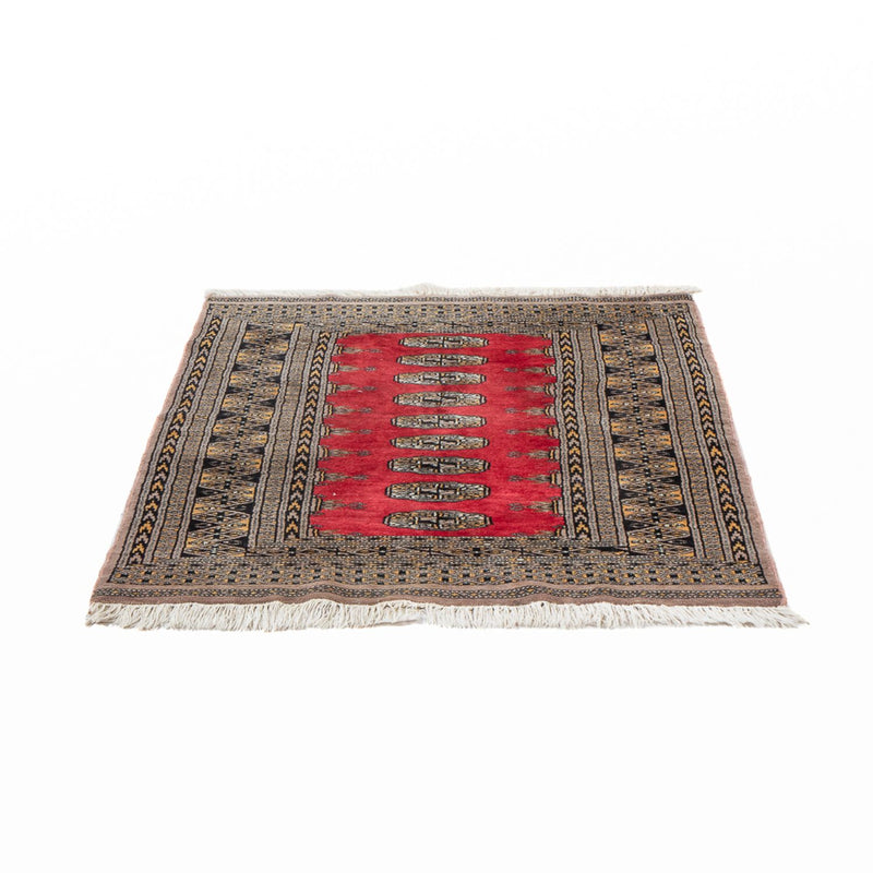 Pakistani Rug - 124 x 82 cm - red