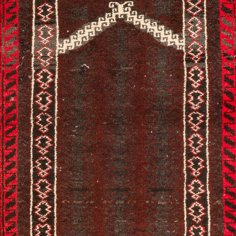 Belutsch Rug - 147 x 97 cm - dark red