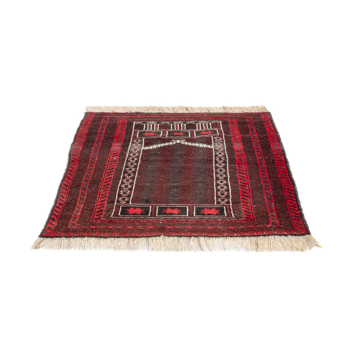Belutsch Rug - 147 x 97 cm - dark red