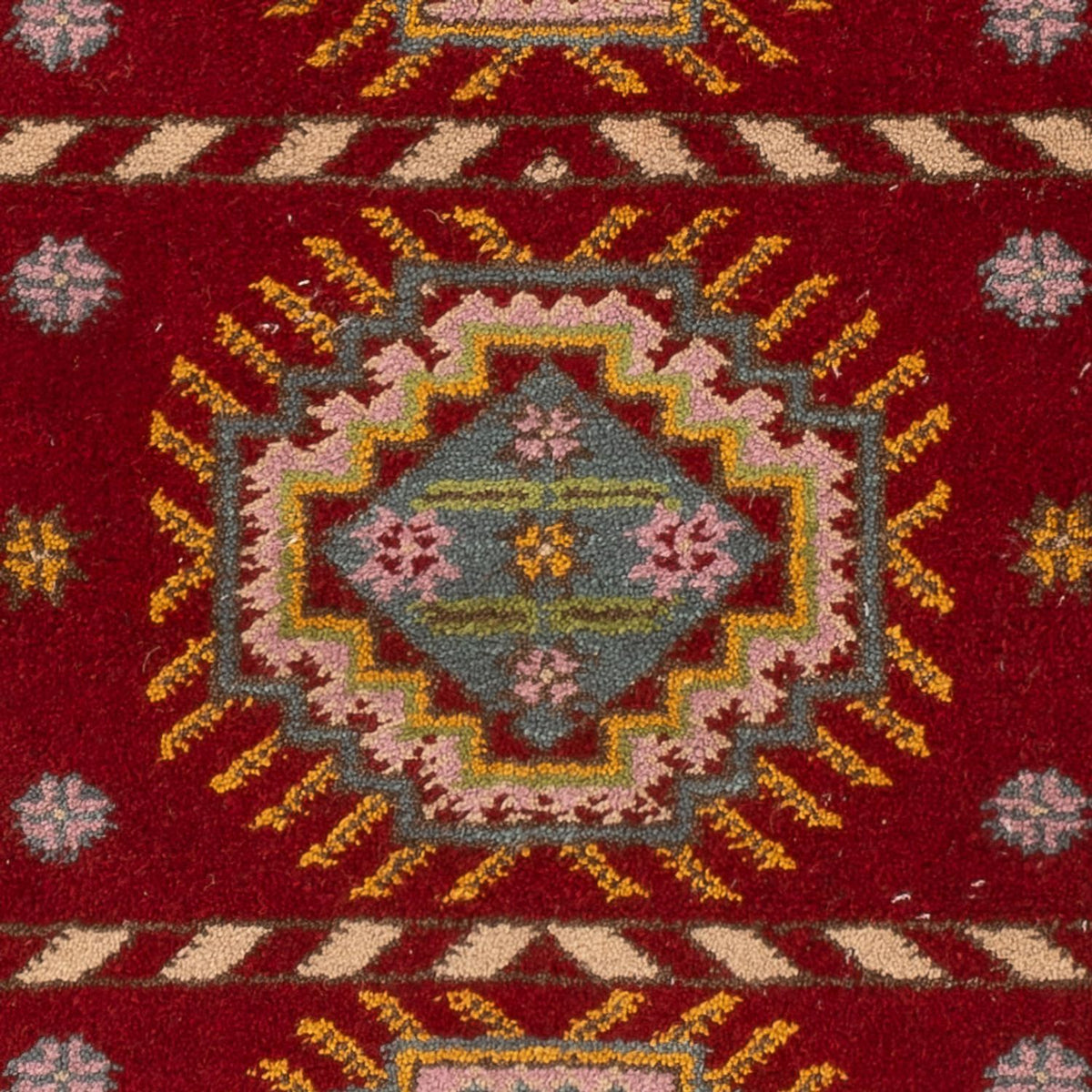 Oriental Rug - 160 x 90 cm - dark red
